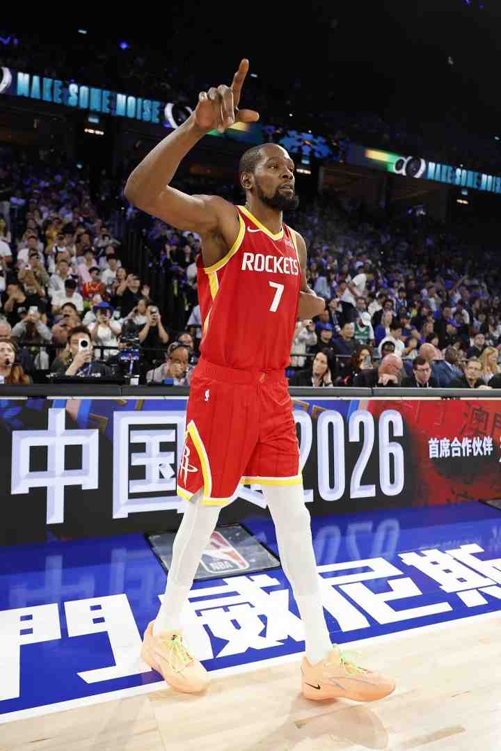 乌度卡：杜兰特不会出战周日对战独行侠的第二场中国赛